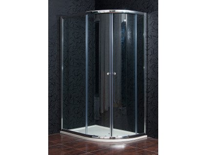 ARTTEC KLASIK 80x110 L clear NEW a vanička STONE 1180R L - Sprchový set