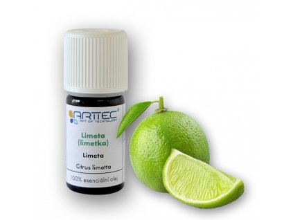 ARTTEC přírodní vonný olej Limeta bio 5 ml