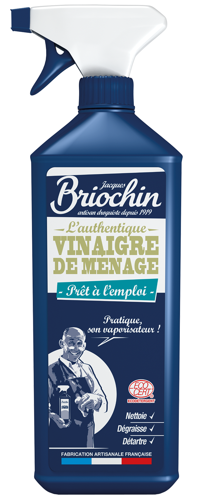 Briochin Octový čistič pro domácnost s rozprašovačem, 750ml