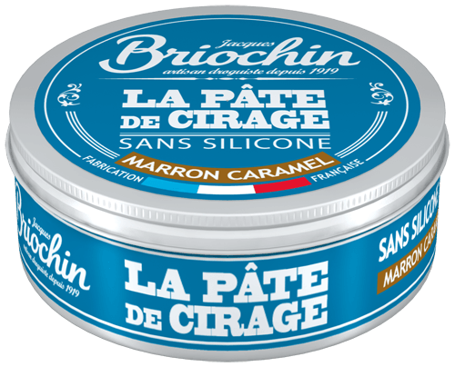 Briochin Pasta na obuv - karamelově hnědá, 100ml (WER00050)