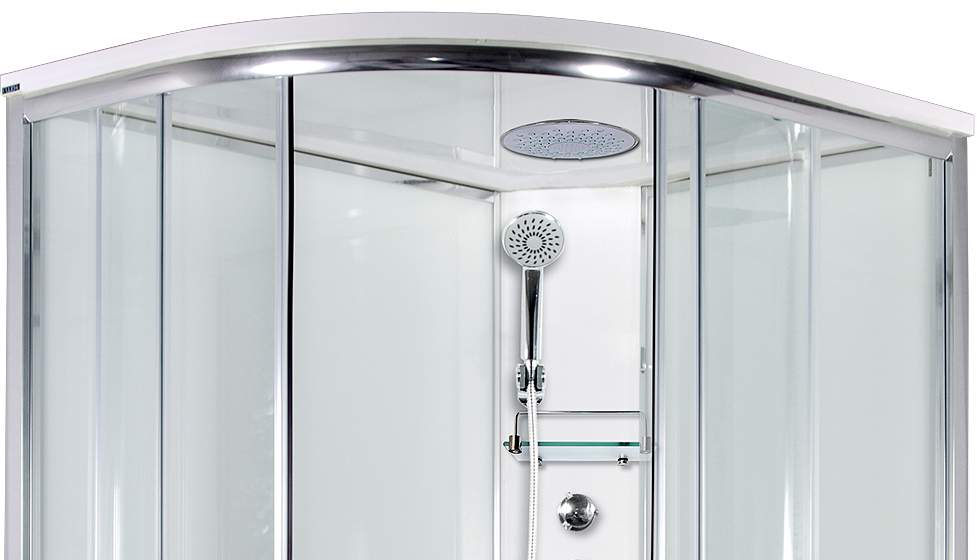 ARTTEC SIRIUS 120 x 90 cm - Masážní sprchový box model 5 čiré sklo pravá vanička (PAN01273)