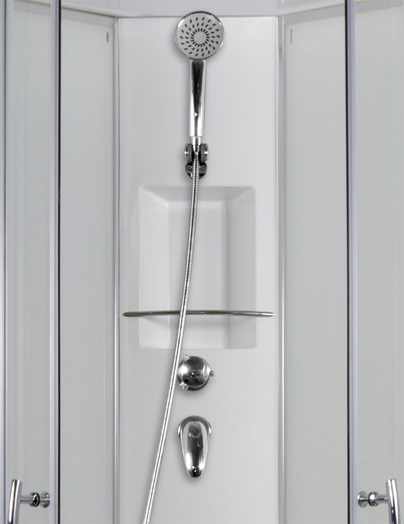 ARTTEC SMARAGD 90 x 90 cm - Sprchový box model 3 čiré sklo (PAN01278)