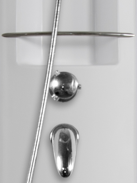 ARTTEC SMARAGD 90 x 90 cm - Sprchový box model 3 čiré sklo (PAN01278)