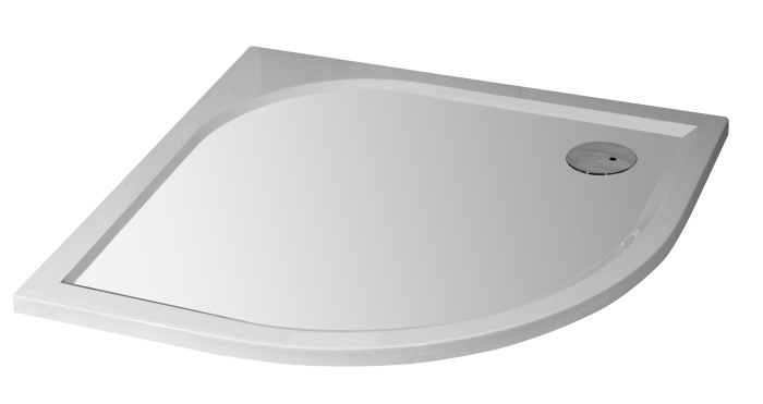 ARTTEC BRILIANT 80 x 80 cm - Sprchový box model 1 chinchilla sklo (PAN04573)