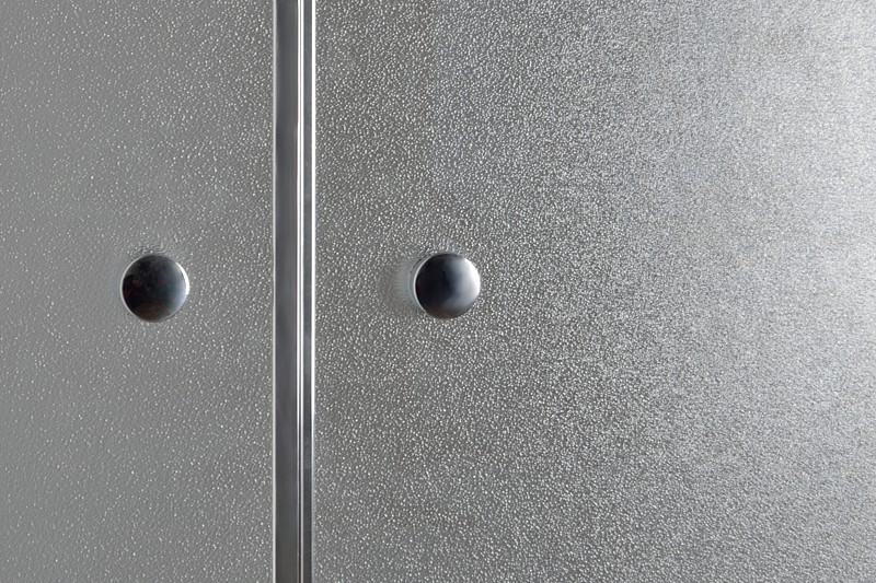 ARTTEC Dvoukřídlé sprchové dveře do niky SALOON 75 - 80 cm grape sklo (PAN00963)