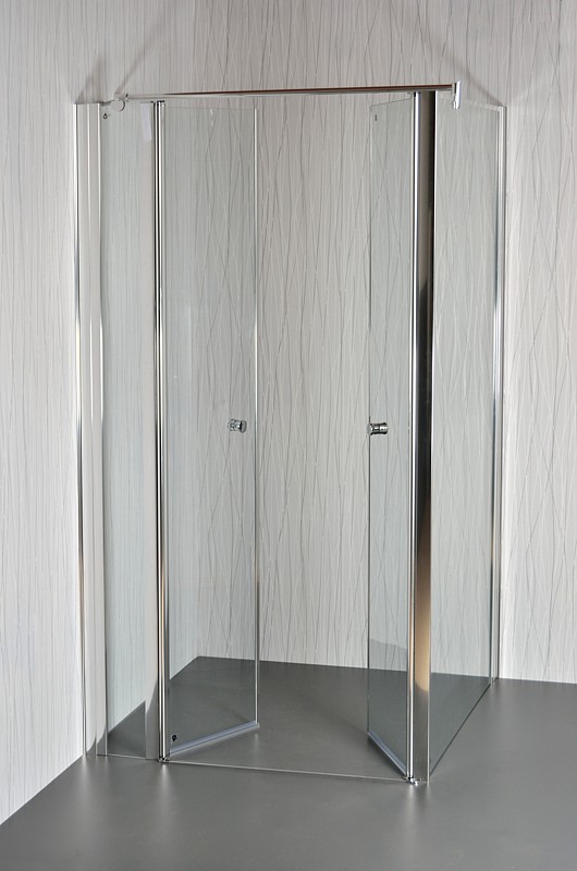 ARTTEC SALOON D 18 - Sprchový kout grape - 96-101 x 76,5 - 78 x 195 cm (XSAL0097)