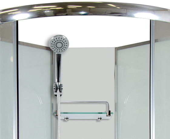 ARTTEC CALYPSO 90 x 90 cm - Sprchový box model 1 grape sklo (PAN04629)