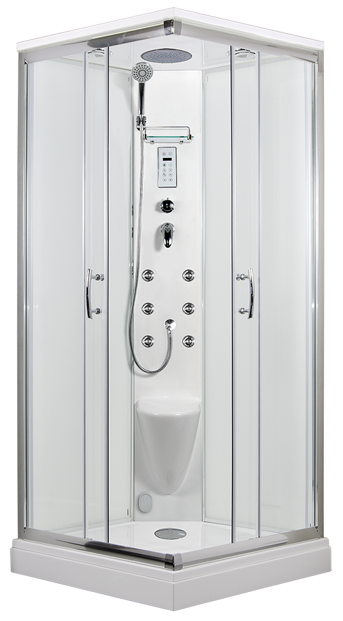 ARTTEC SMARAGD NEW - Parní masážní sprchový box model 9 grape