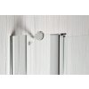 ARTTEC Jednokřídlé sprchové dveře do niky MOON C 3 čiré sklo 96 - 101 x 195 cm