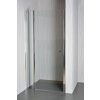 ARTTEC Jednokřídlé sprchové dveře do niky MOON C 4 čiré sklo 101 - 106 x 195 cm