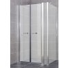 Sprchový kout COMFORT s rozšířením a pevným sklem, sprchová zástěna do koupelny, levý roh, ARTTEC s.r.o.