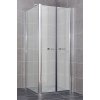 COMFORT A11- Sprchový kout clear 71 - 76 x 76,5 - 79 x 195 cm, dvoukřídlé dveře