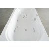 hydromasazni relaxacni vana spirit surf chromo 170x75 cm celkovy pohled