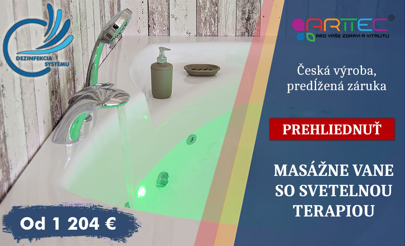 Masážní vany s ovládáním světla, vířivá vana s perličkou