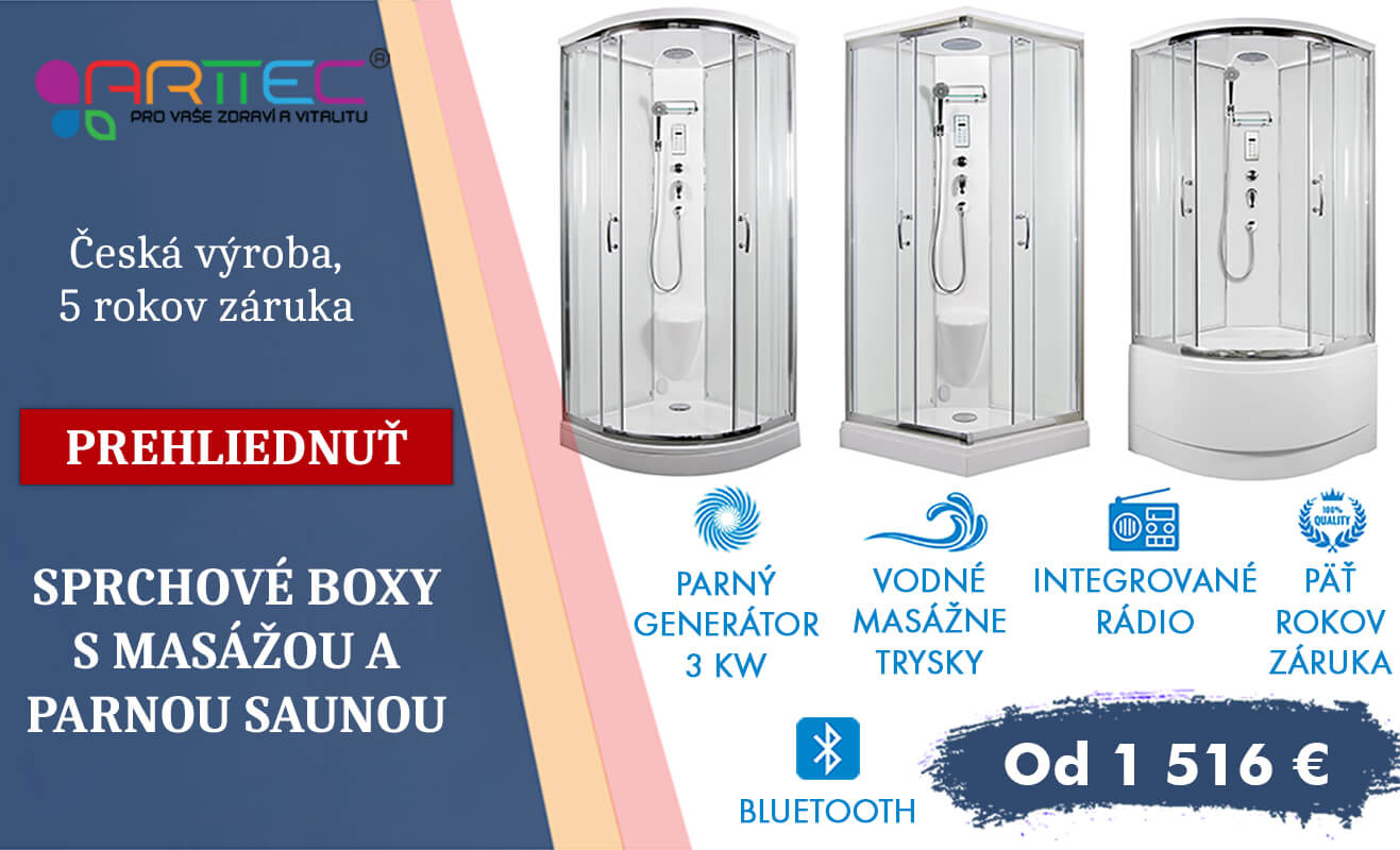 Parní a sprchové kouty a boxy