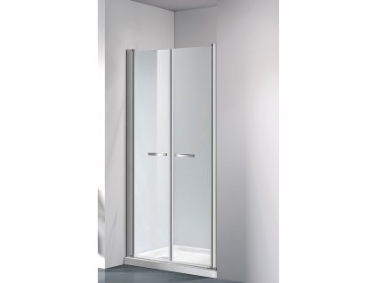 COMFORT 116 -121 cm clear- Sprchové dveře do niky, dvoukřídlé dveře