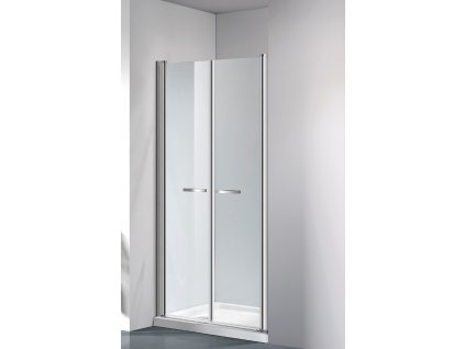 COMFORT 86-91 cm clear- sprchové dveře do niky, dvoukřídlé dveře