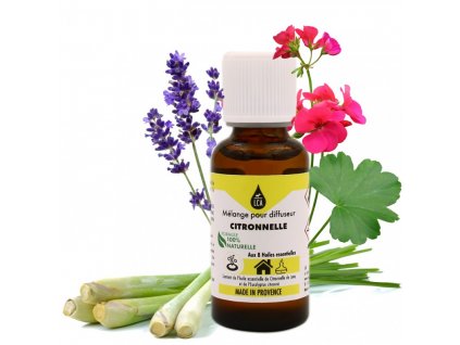Citronnella difuzér mix - aromatická kompozice proti komárům esenciální olej