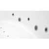 Masážní vana GAIA 140 x 140 cm, sací koše, velké trysky, ARTTEC