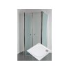 9104 5 sprschovy kout nastenny 80 x 80 x 198 cm s vanickou z liteho mramoru grape sklo