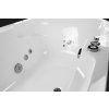 Hydromasážní vana FANTASY s pohodlnými opěrkami na ruce