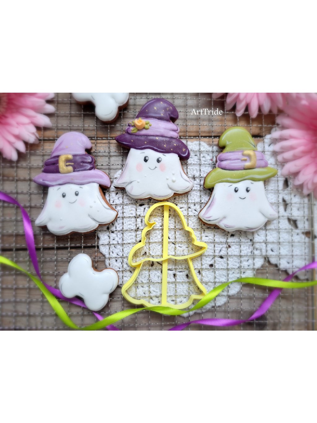 Vykrajovátko duch s čepicí