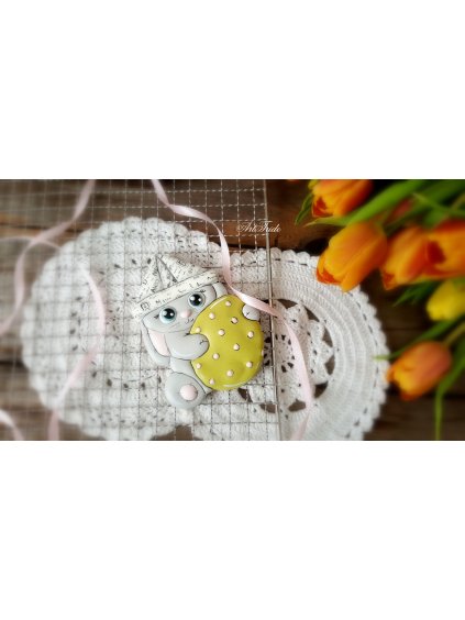 Zajíček s vajíčkem