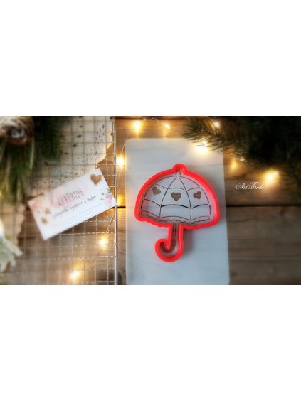 Deštník +  šablona