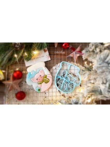 Rukavice s prasátkem