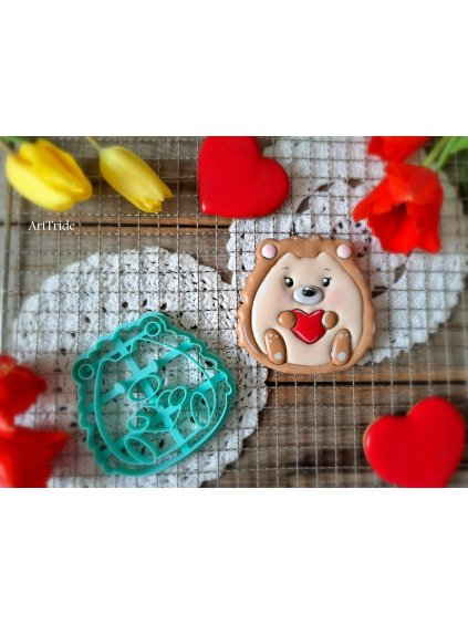 Ježek se srdíčkem