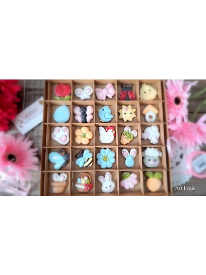 Mini Velikonoční 4cm do kalendáře nebo kornoutku