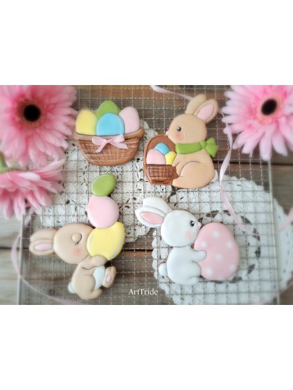 Zajíčci s vajíčky set