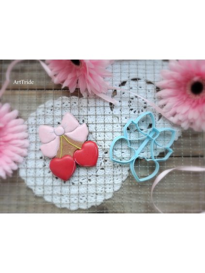 Vykrajovátko třešně srdíčka