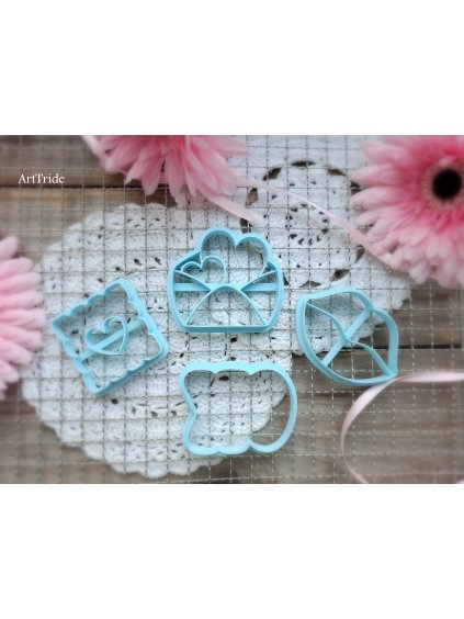 Vykrajovátka set Valentýn