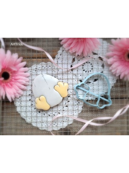 Vykrajovátko vajíčko s nohama