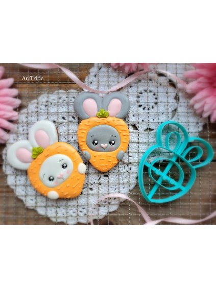 Vykrajovátko zajíček v mrkvičce