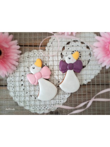 Vykrajovátko husa s mašličkou