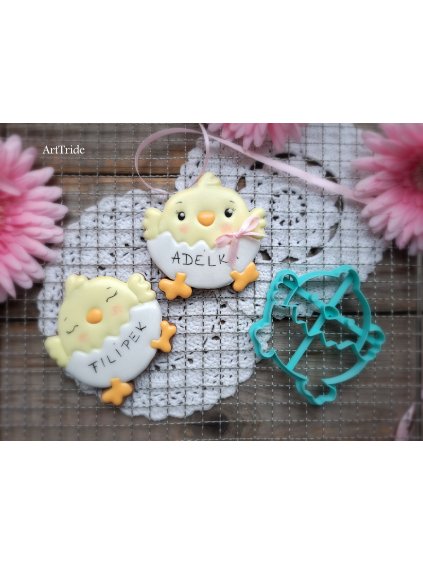 Vykrajovátko kuřátko ve skořápce