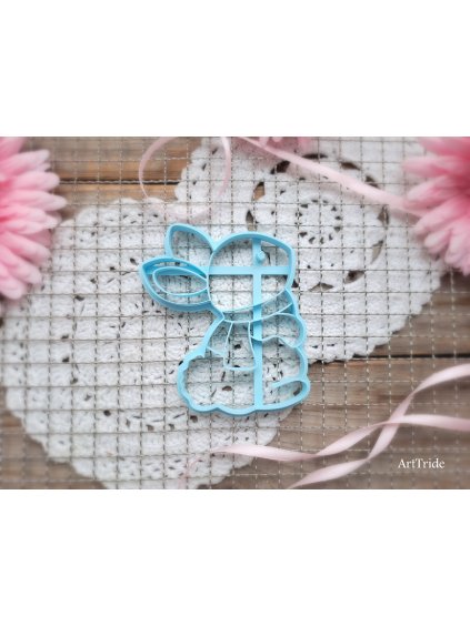 Vykrajovátko zajíček se šálou