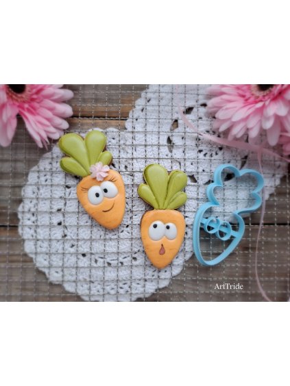 Vykrajovátko mrkvička s očima