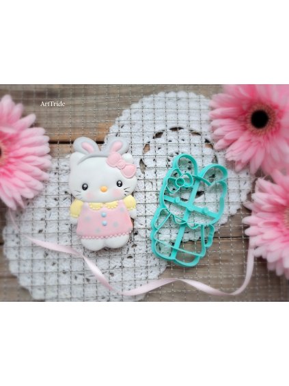 Vykrajovátko Hello kitty velikonoční