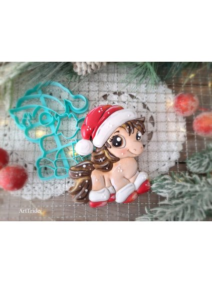 Vykrajovátko koník vánoční