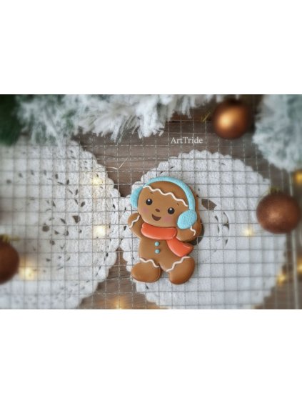 Vykrajovátko perníček se sluchátky