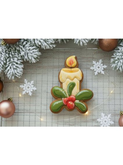 Vykrajovátko svíčka | cookie cutter candle