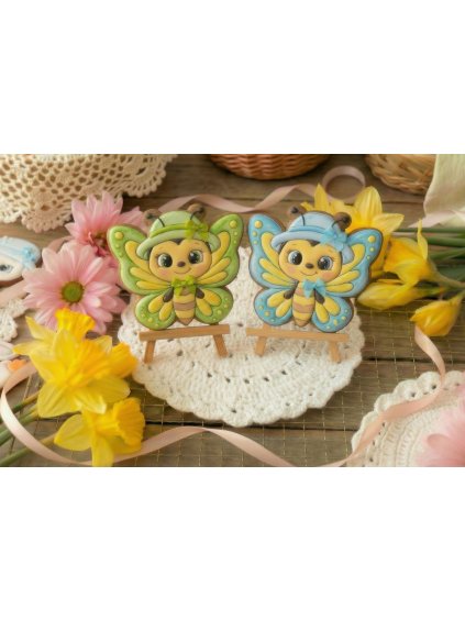 Vykrajovátko motýl s kloboučkem