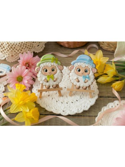 Vykrajovátko ovečka s kloboučkem