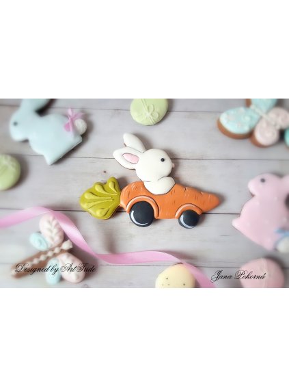 Zajíček v automrkvičce