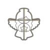 Vykrajovátko anděl / cookie cutter angel