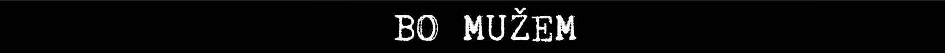 Bo mužem