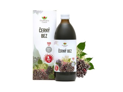 Černý bez 500ml